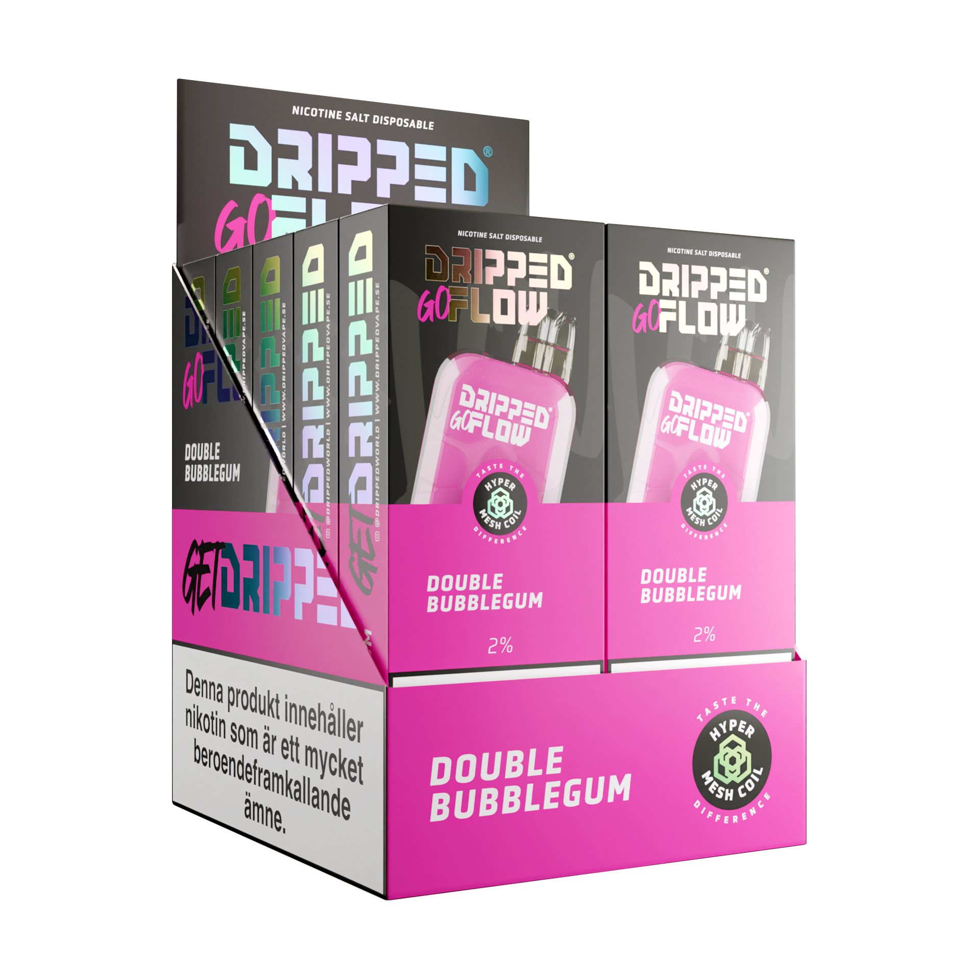 10-PACK - Dripped GoFlow 20mg - 4