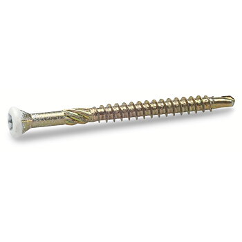 Golv/listskruv 3,2x40 vit SB 25