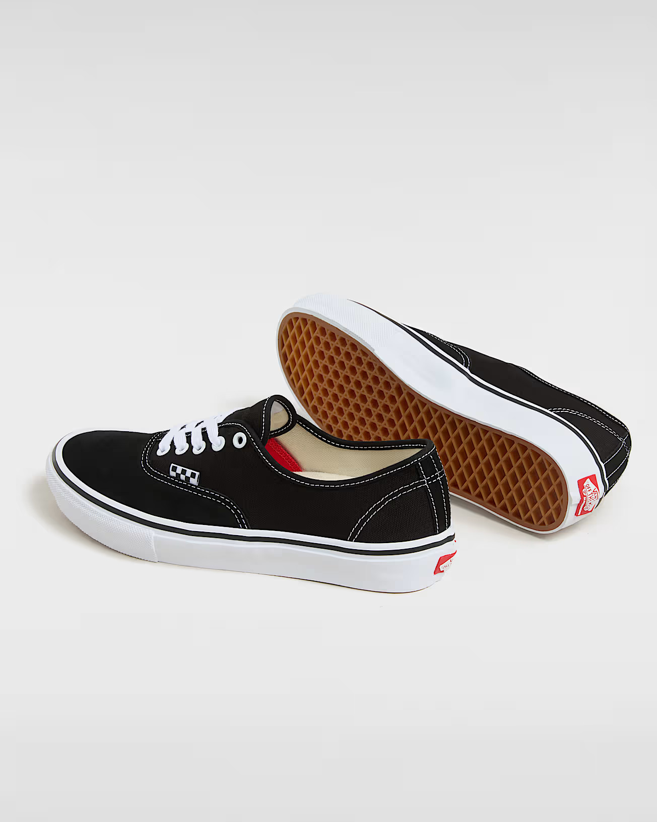 Vans Skate Authentic Black/White Skateboard Shoe - Boardwalk Surf