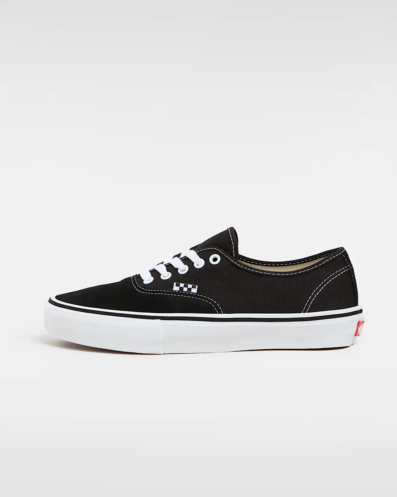 Vans Skate Authentic Black/White Skateboardsko - 6