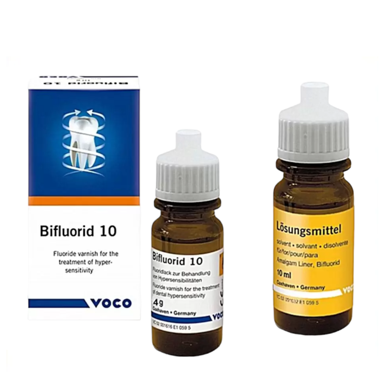 Biflourid 10 - bottle 4 g + solvent 10 ml