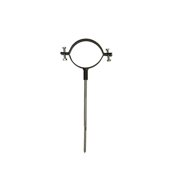 VÄGGFÄSTE PELLETSRÖR 80MM