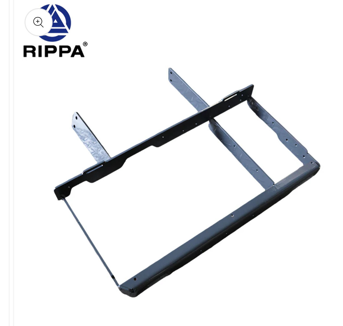 R10-5 Kubota/R10-5 Yoop/R10-5 Briggs &amp; Stratton soporte delantero (recubrimiento de polvo - RIPPA negro RAL7016)