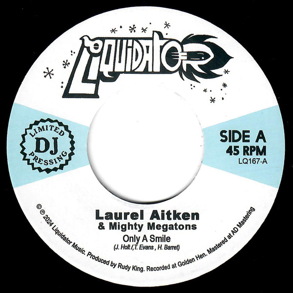 Laurel Aitken & Mighty Megatons - Only A Smile / On The Plantation - EP 