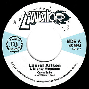 Laurel Aitken & Mighty Megatons - Only A Smile / On The Plantation - EP 