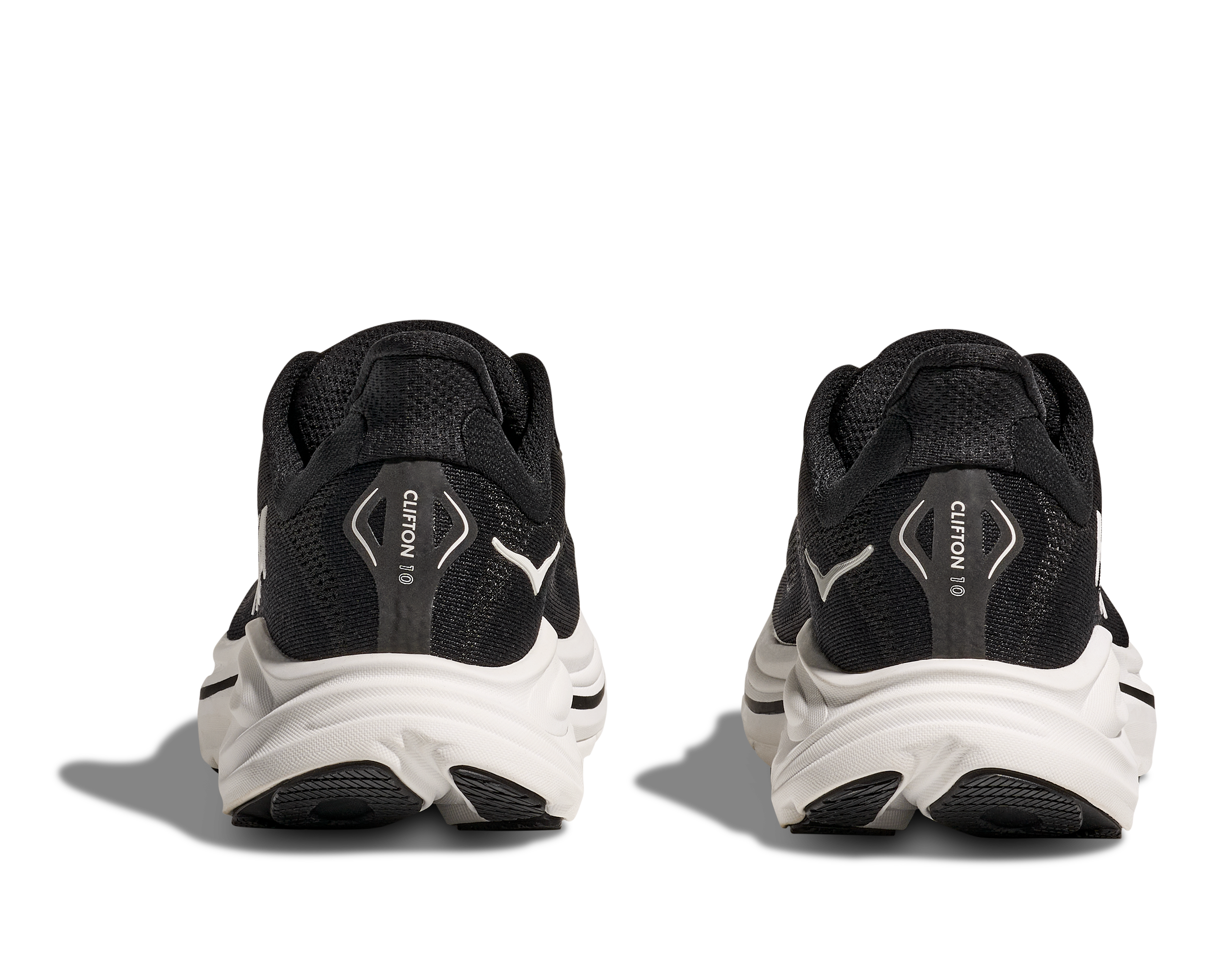 Hoka One One M Clifton 10 Wide - Black/White - 6