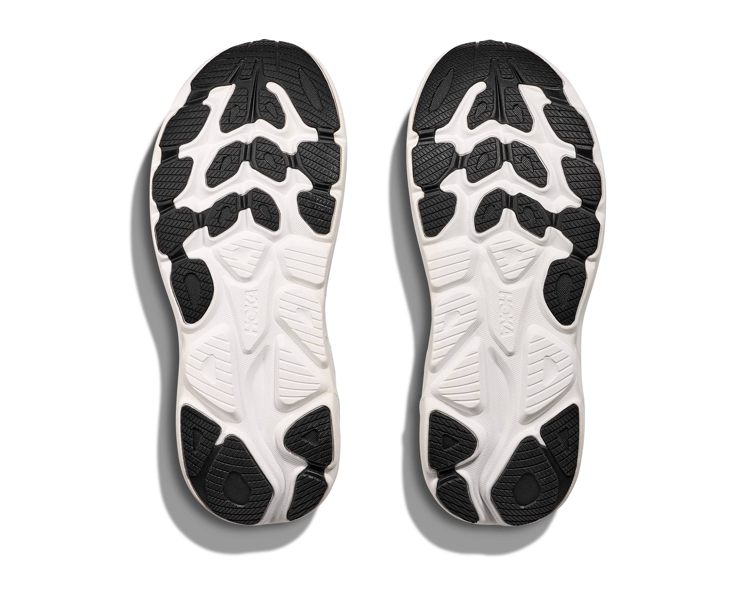 Hoka One One M Clifton 10 Wide - Black/White - 8