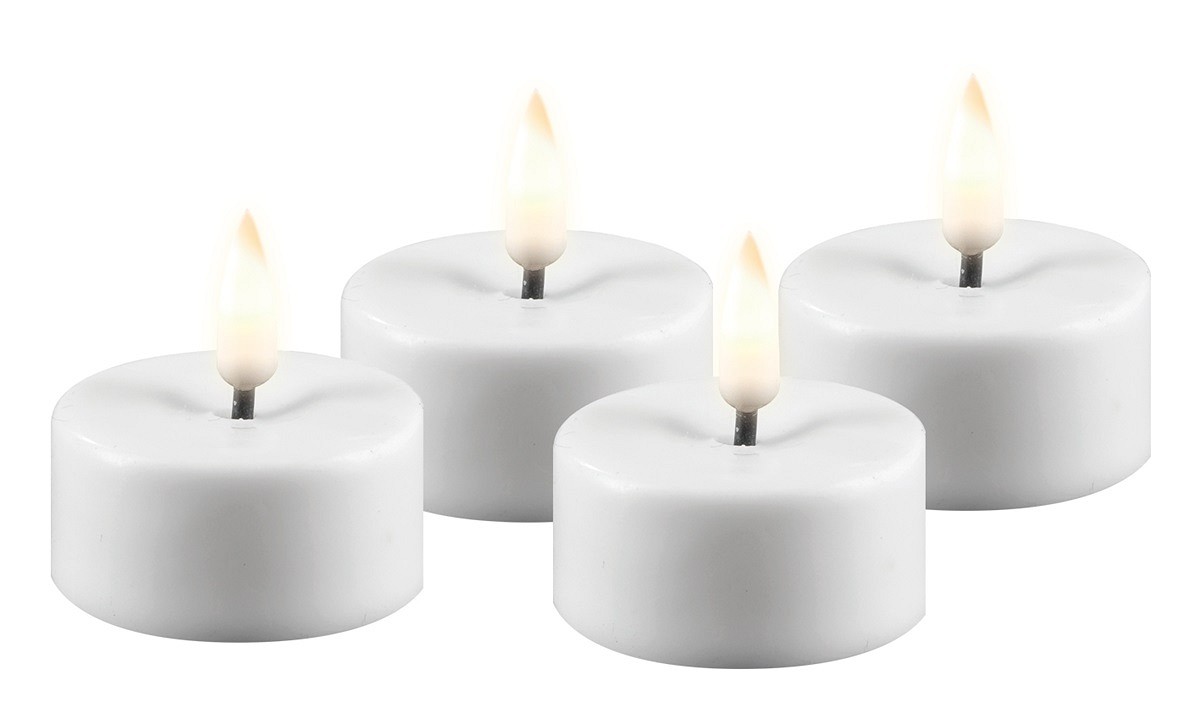 LEDljus - Mini VÄRMELJUS  4-pack - Deluxe Homeart