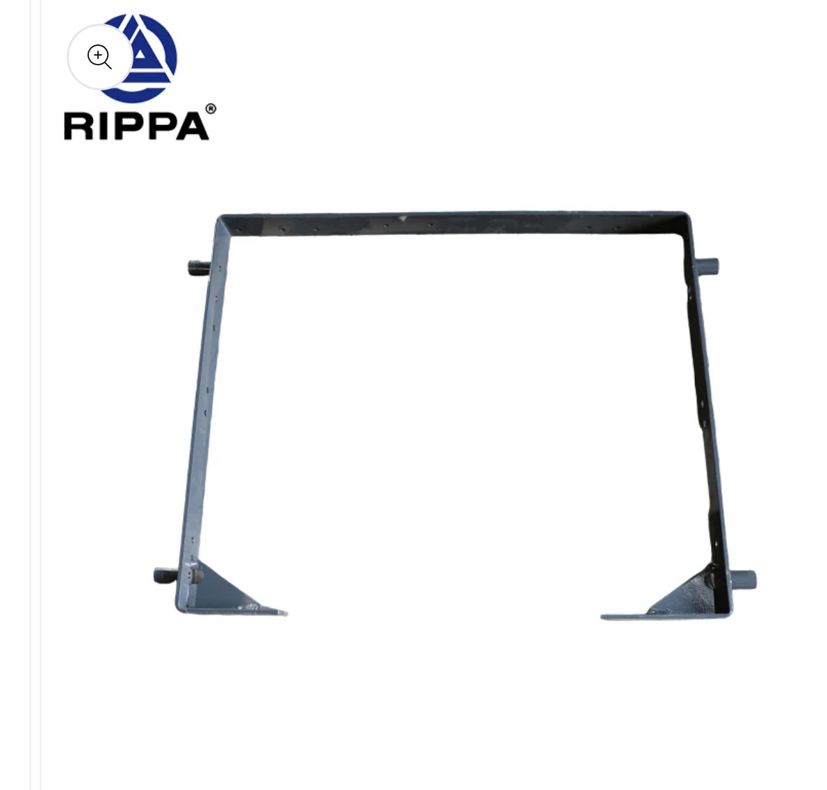 R10-5 Kubota/R10-5 Yoop/R10-5 Briggs &amp; Stratton N Offset-Heckhalterung (pulverbeschichtet - RIPPA schwarz RAL7016) - 3