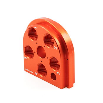 Armanov Toolhead Free-Float Zero-Play for Dillon XL650/XL750 - Red