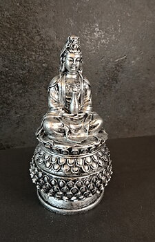 Rökelsehållare med Kwan Yin 