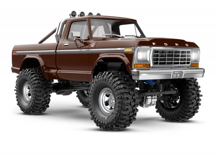 Traxxas TRX-4M Ford F-150 High Trail RTR Brun - 2S LiPo/USB Laddare