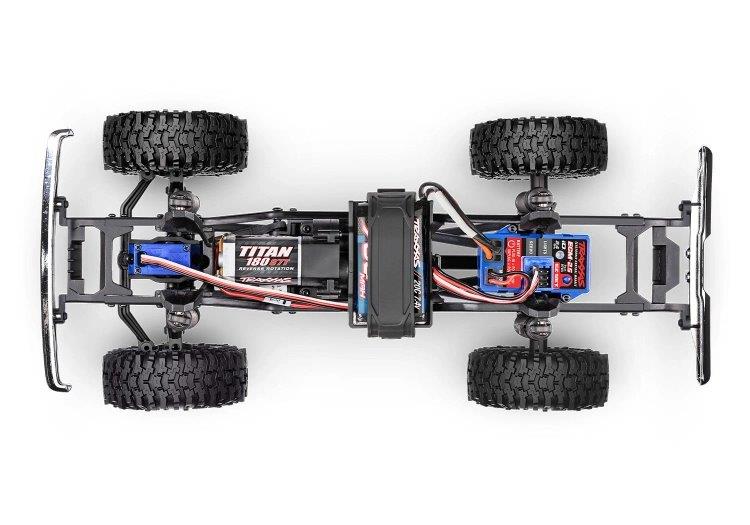 Traxxas TRX-4M Ford F-150 High Trail RTR Brun - 2S LiPo/USB Laddare - 5