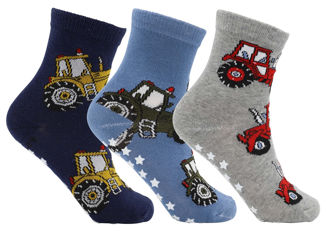 3-Pack Antihalkstrumpor Traktor