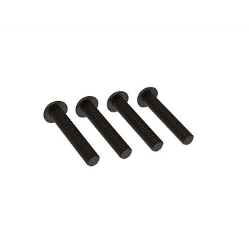 ARRMA Button Head Hex Machine Screws, M4x22mm (4)
