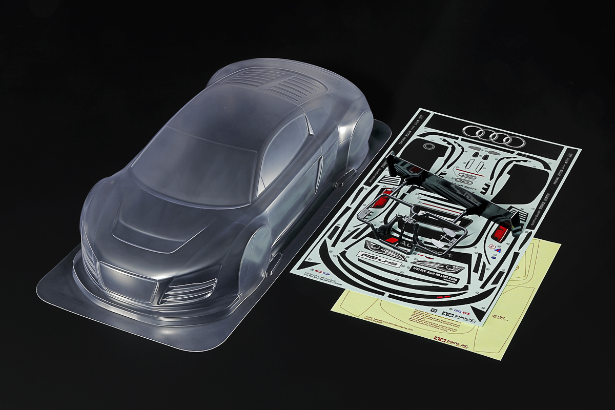 Tamiya 51754 1/10 Scale Audi R8 LMS 2008 Body Parts Set