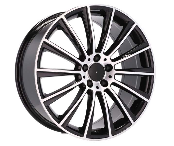 20" MB 8410 Black/pol 5x112