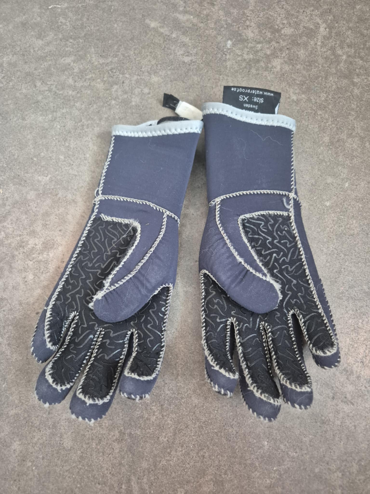 Waterproof våtdräktshandskar 5mm, XS - 2