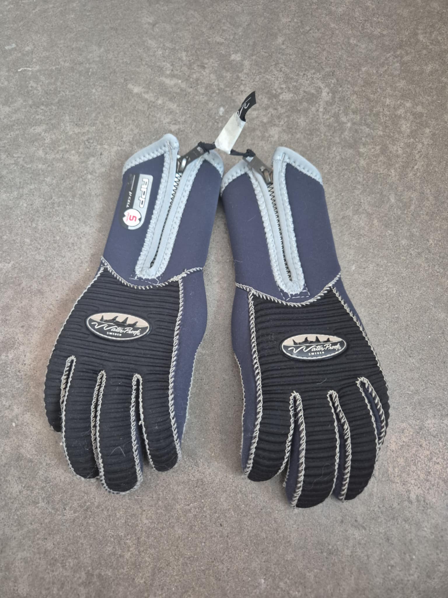 Waterproof våtdräktshandskar 5mm, XS