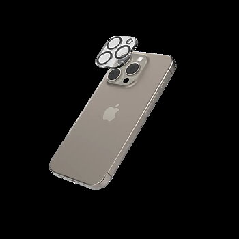 InvisibleShield iPhone 15 Pro / Pro Max Kameralinsskydd Glass Elite