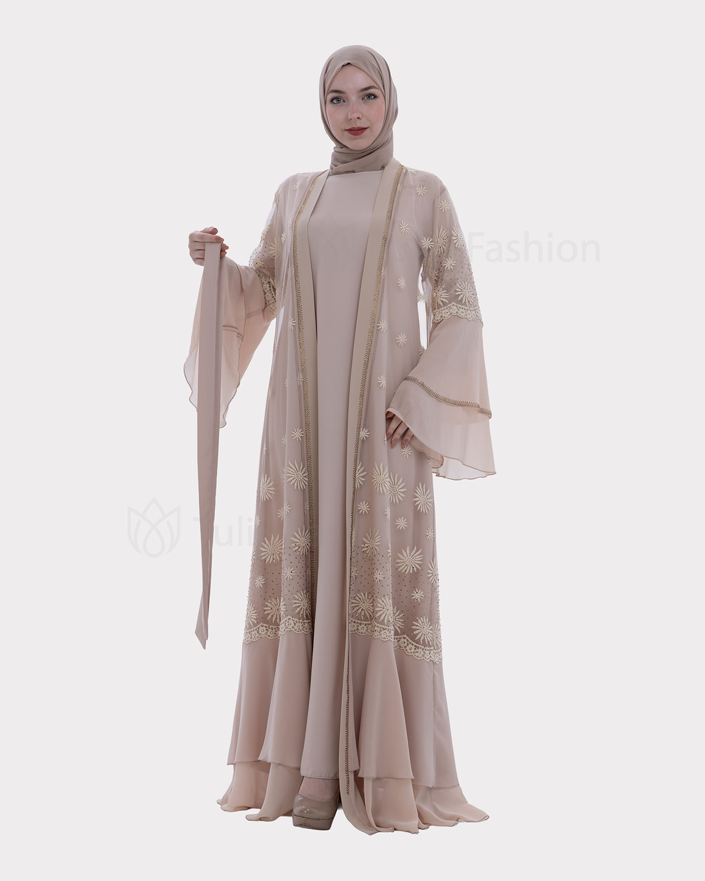 Kaftan - Beige - 8