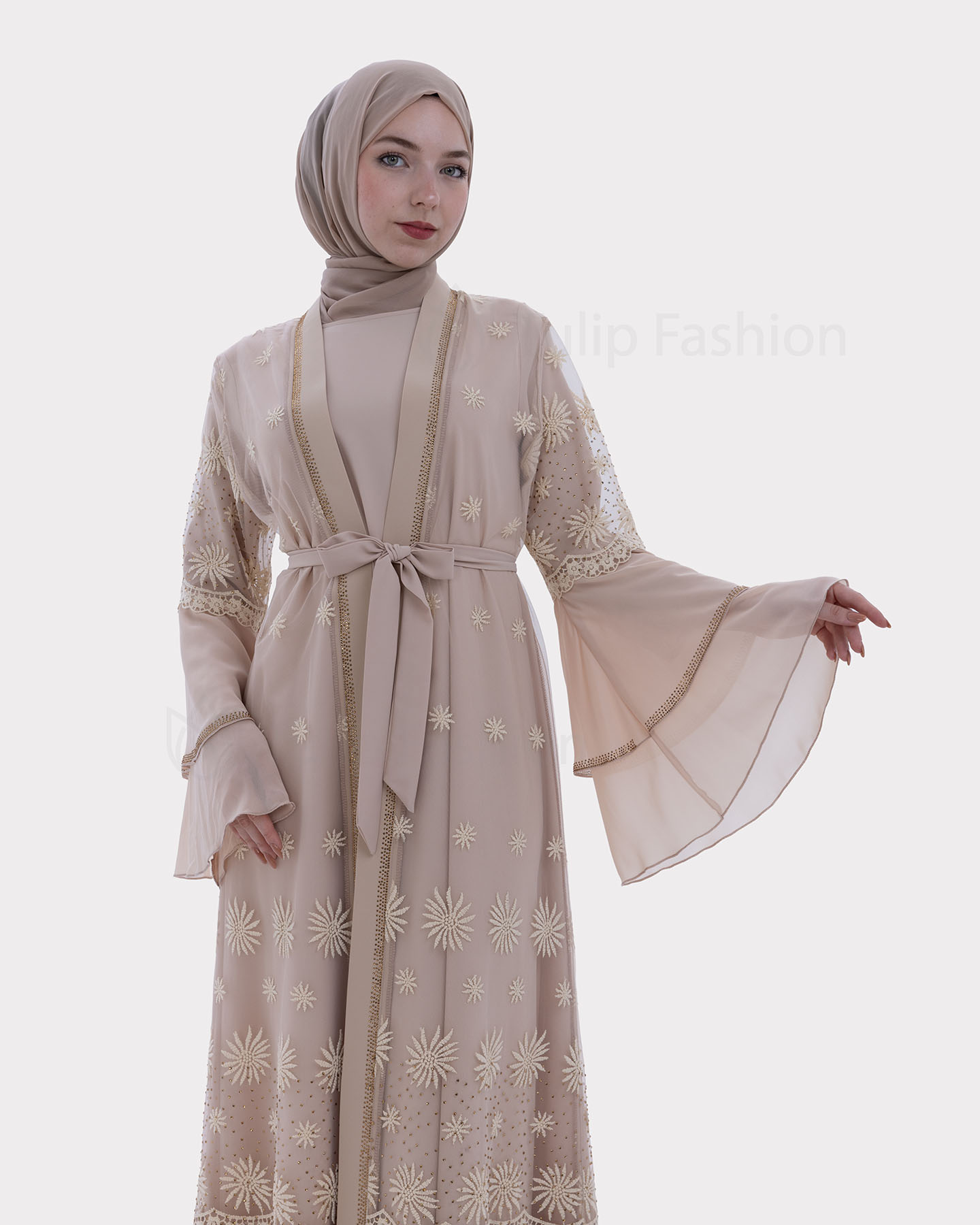Kaftan - Beige - 5