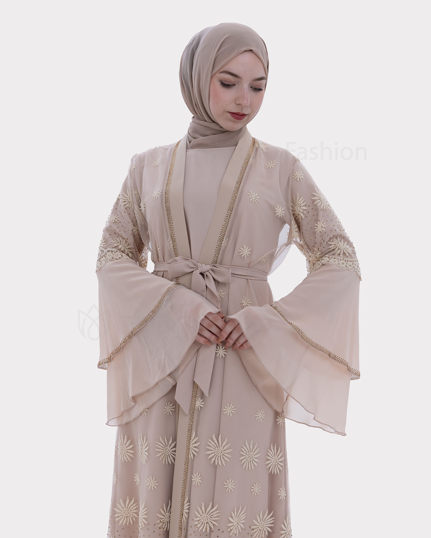Kaftan - Beige - 4