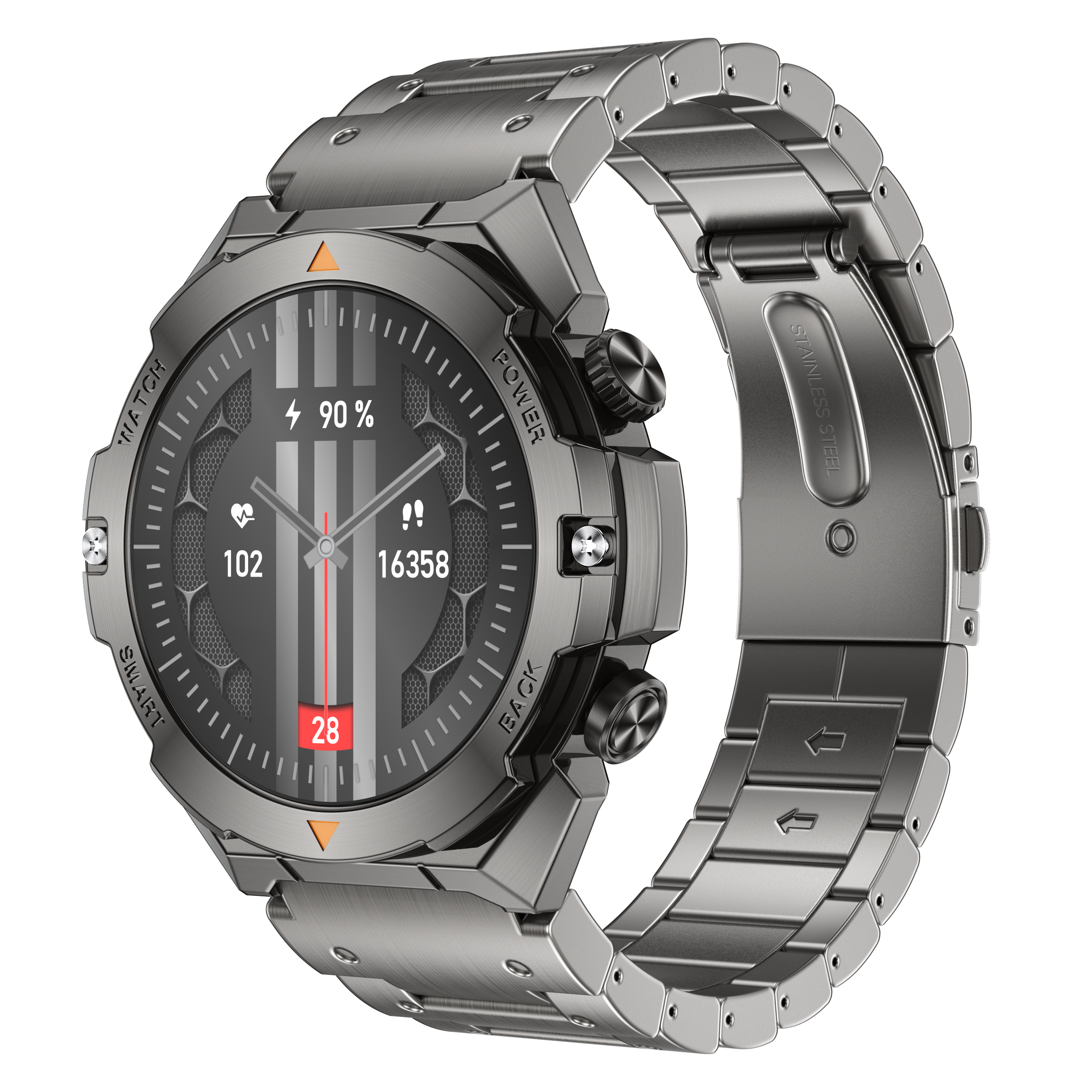Philippe Palmer Smart Watch LP61 Black - 3