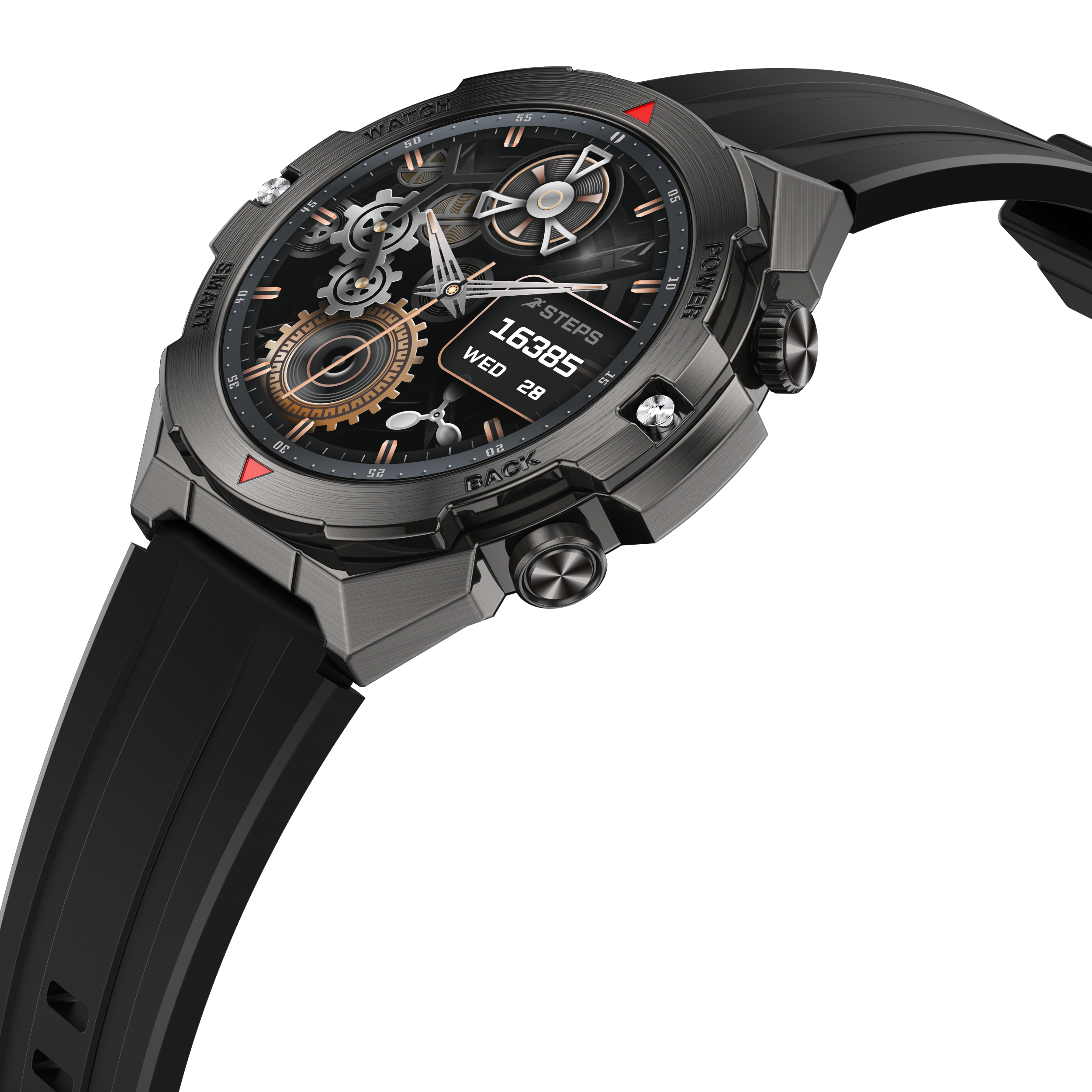 Philippe Palmer Smart Watch LP61 Black - 10