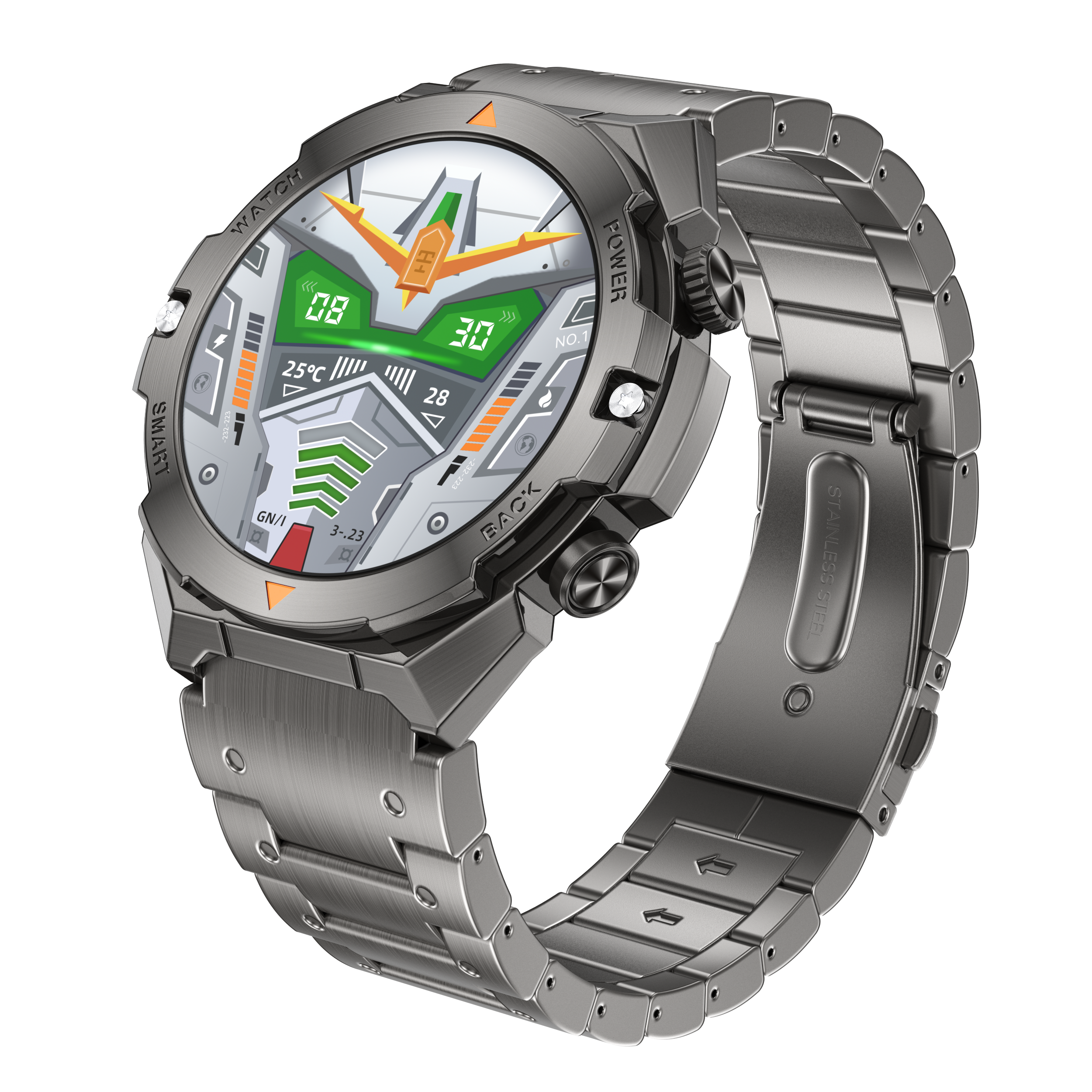 Philippe Palmer Smart Watch LP61 Black - 4
