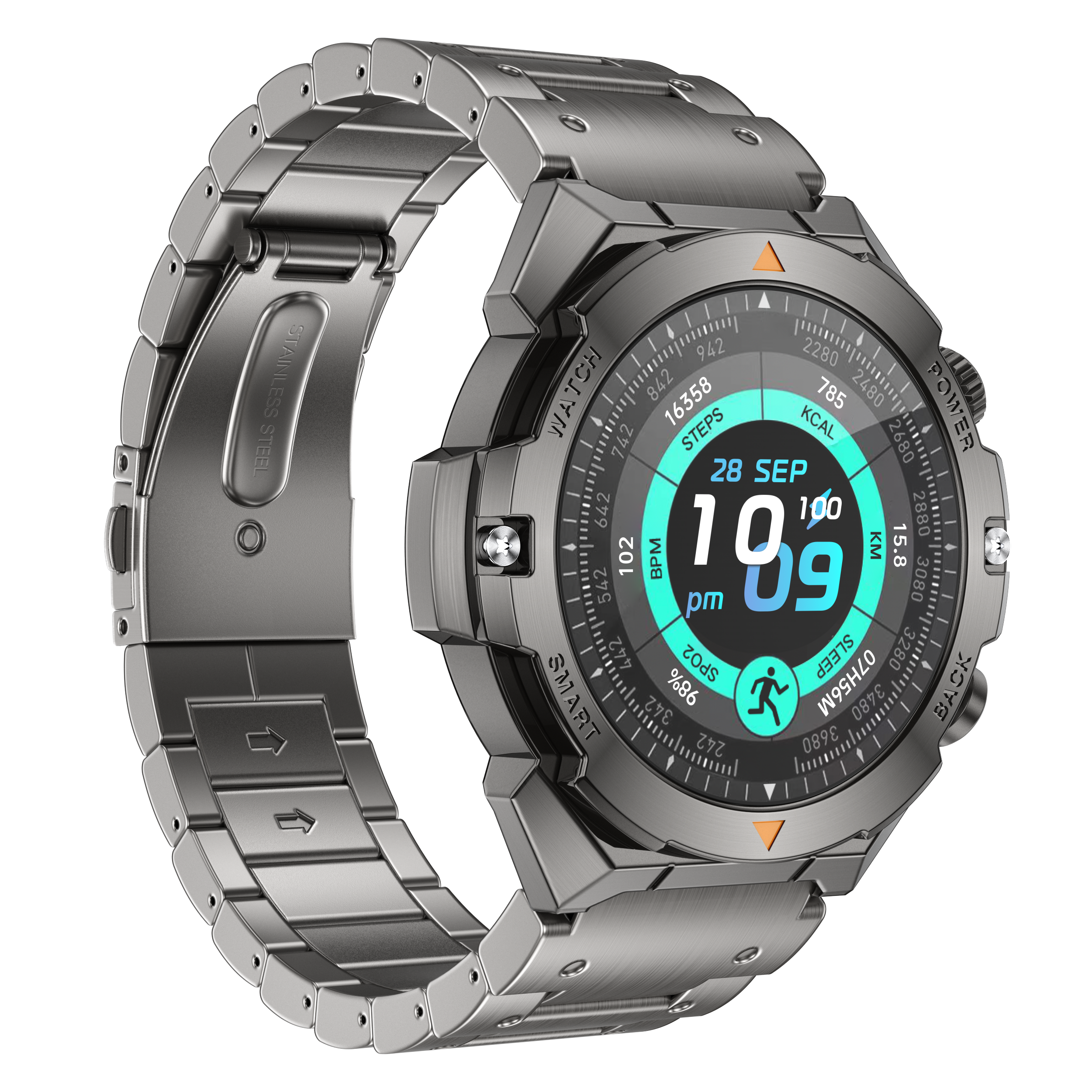 Philippe Palmer Smart Watch LP61 Black - 6