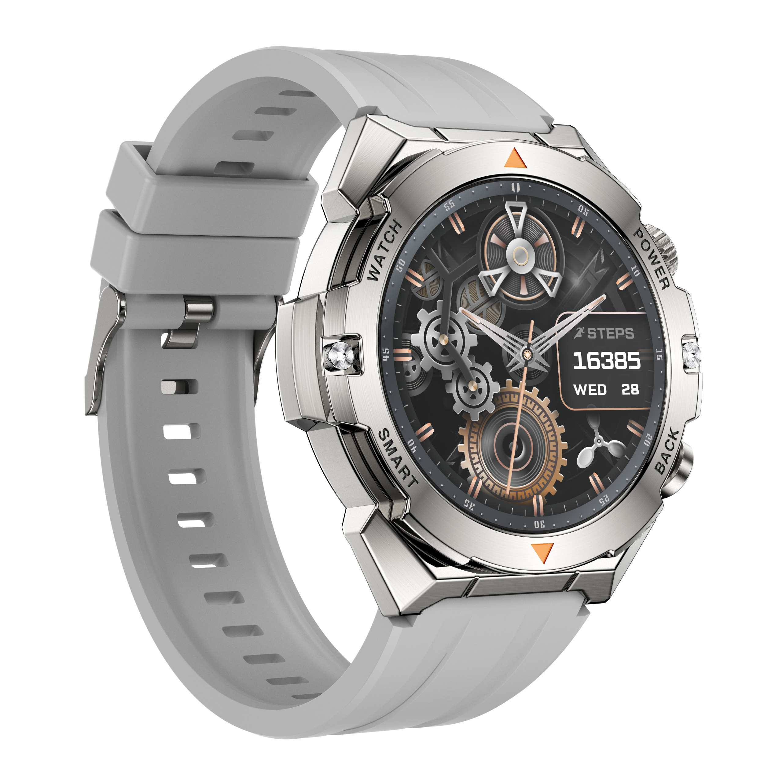 Philippe Palmer Smart Watch LP61 Silver - 7