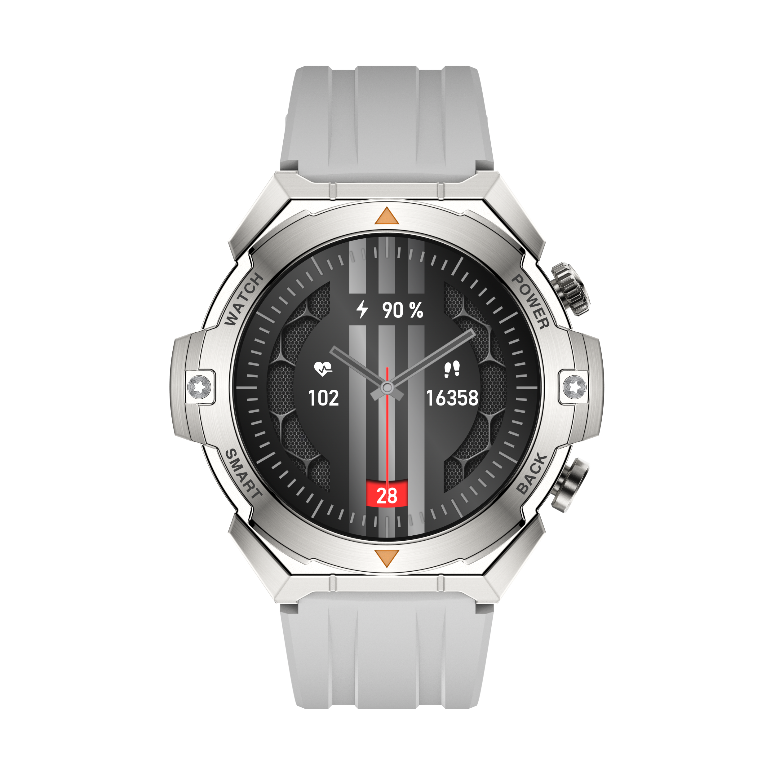 Philippe Palmer Smart Watch LP61 Silver - 2
