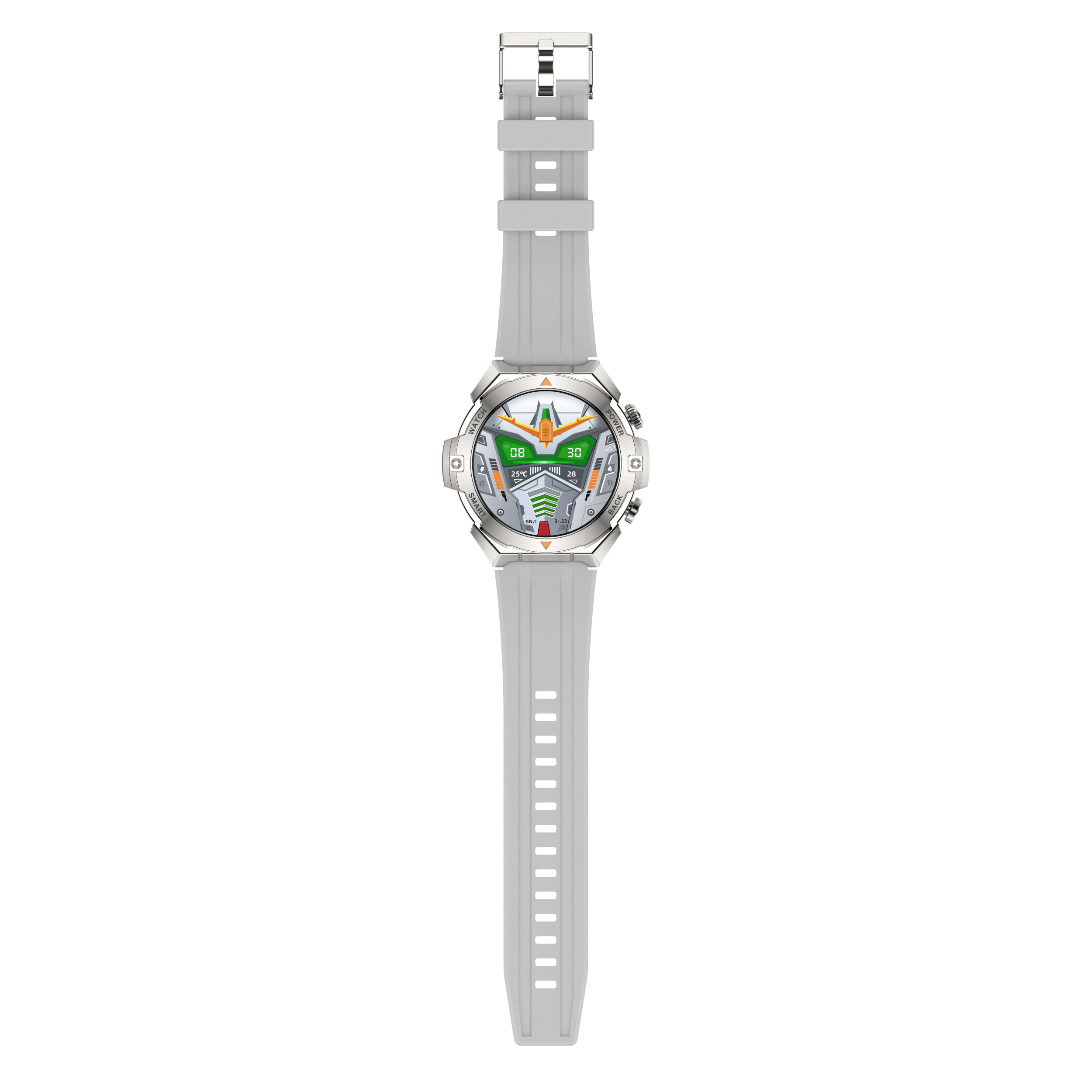 Philippe Palmer Smart Watch LP61 Silver - 11