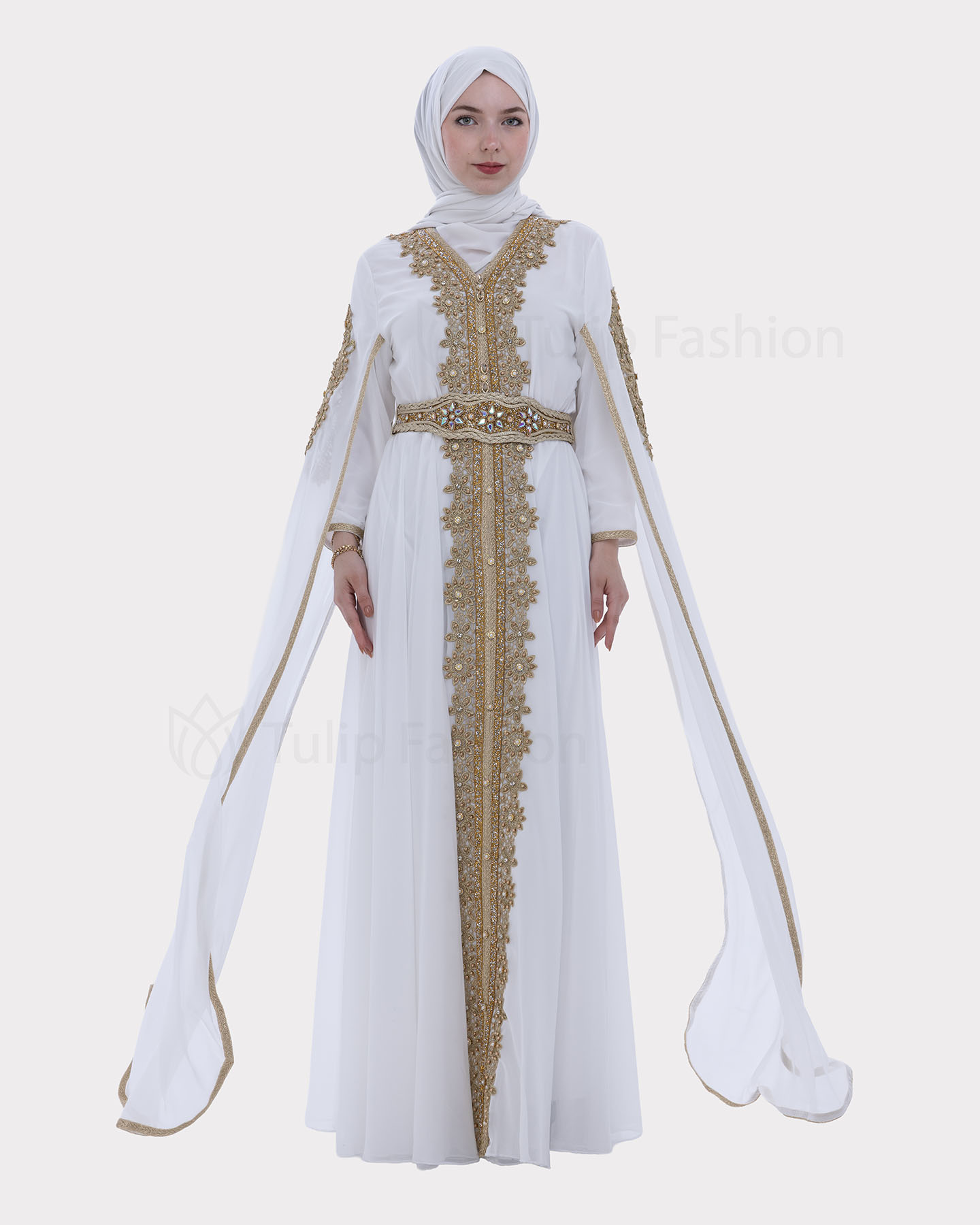 Kaftan - White - 10