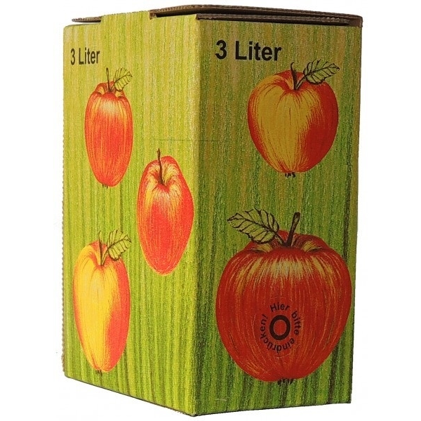 Bag in Box 3l karton, 100 stk.