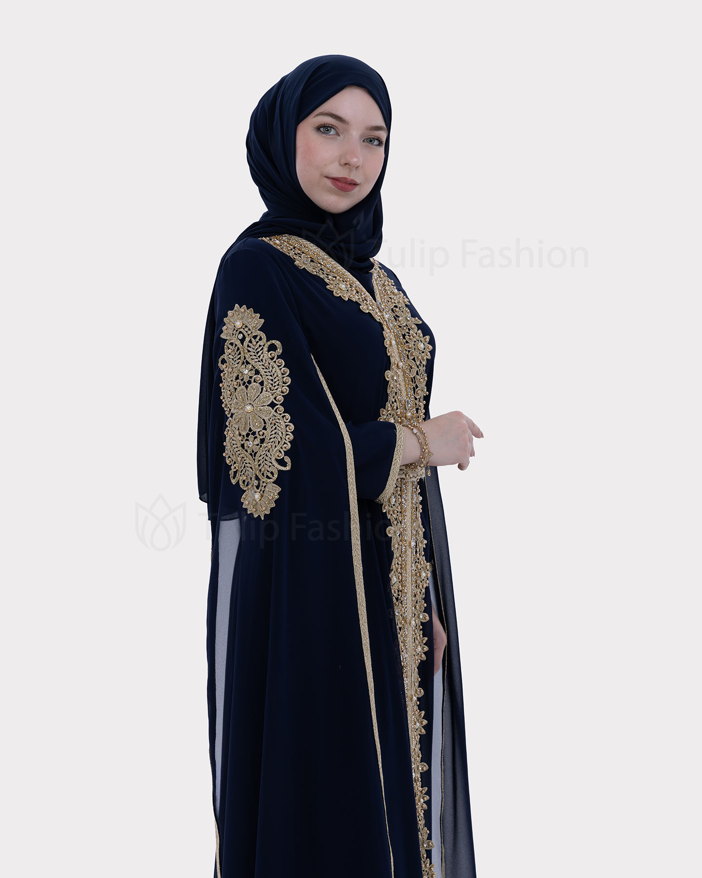 Kaftan - Midnight Blue - 4
