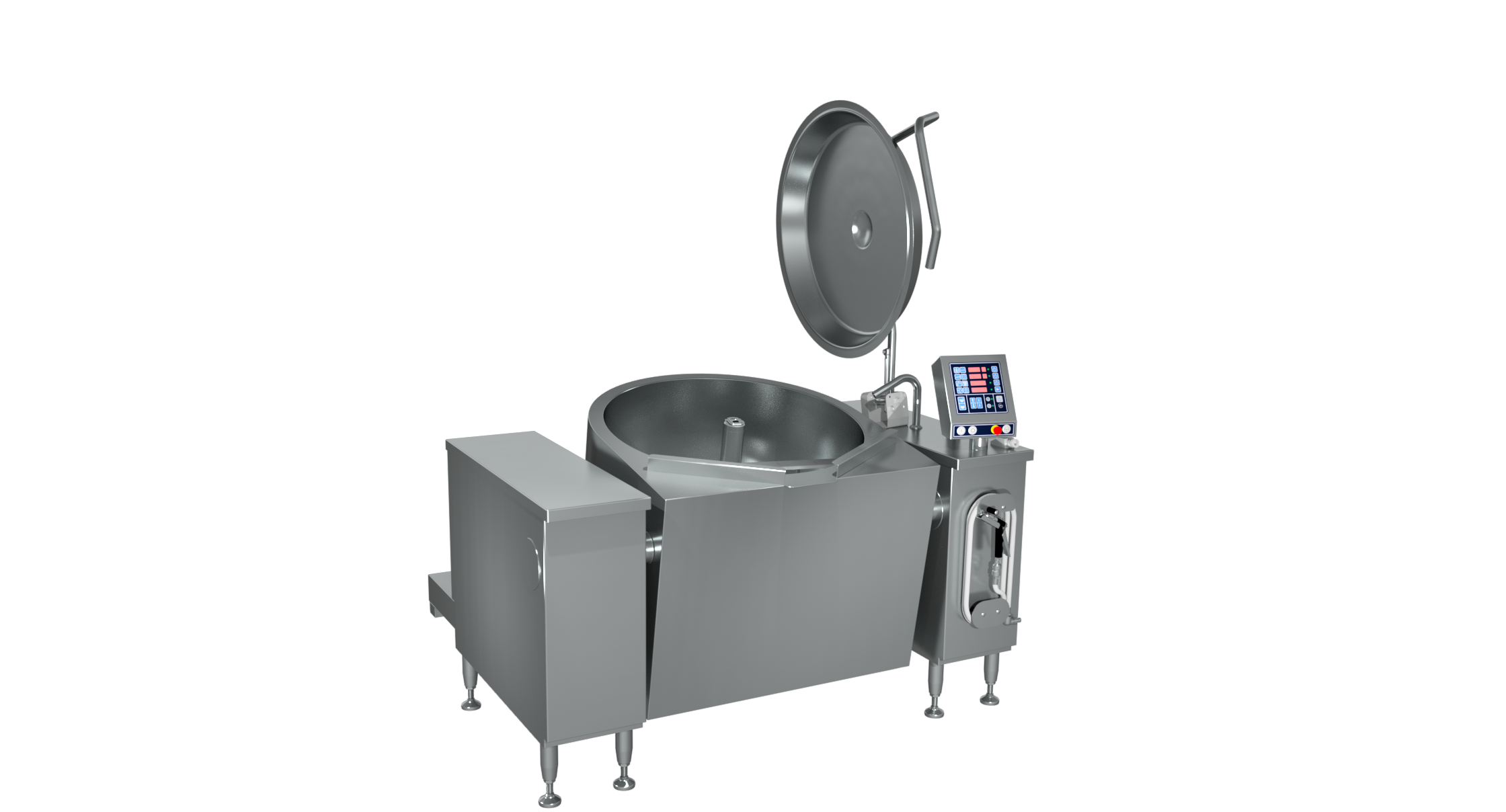 Jöni - OptiMixBraise, AutoTemp 56 - 150 Liter - På ben