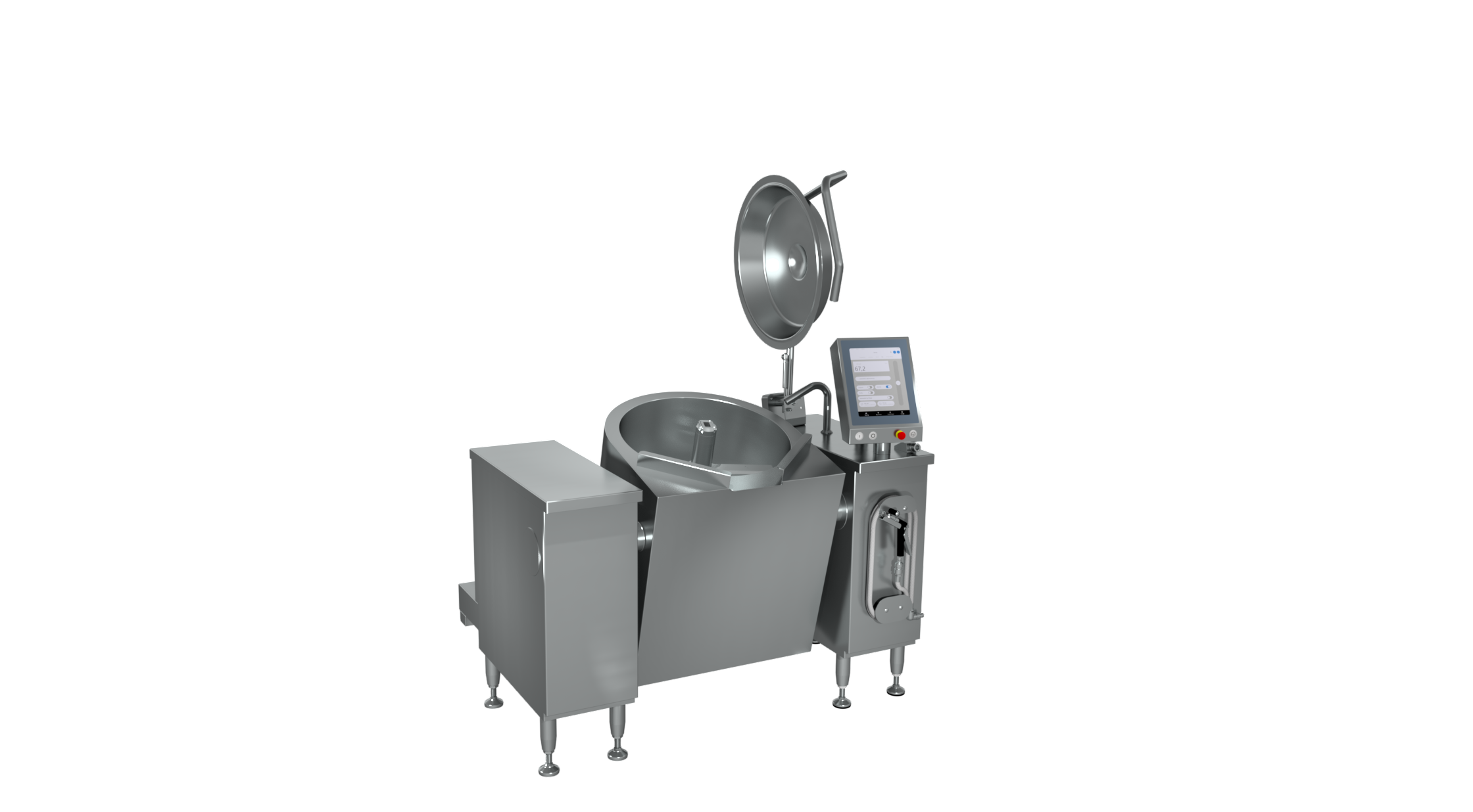 Jöni - OptiMixBraise, AutoChef 86 - 75 Liter - På ben
