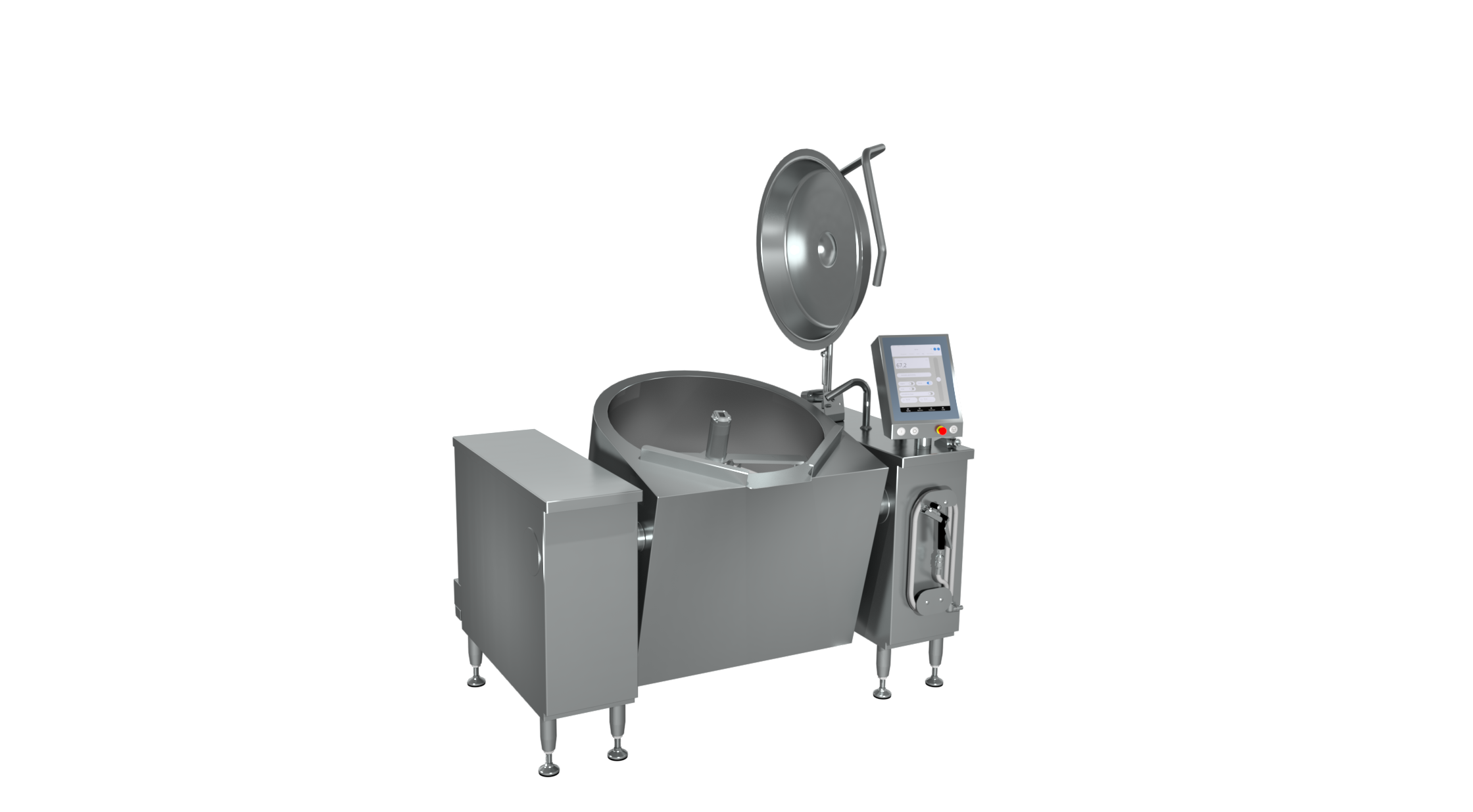 Jöni - OptiMixBraise, AutoChef 86 - 100 Liter - På ben