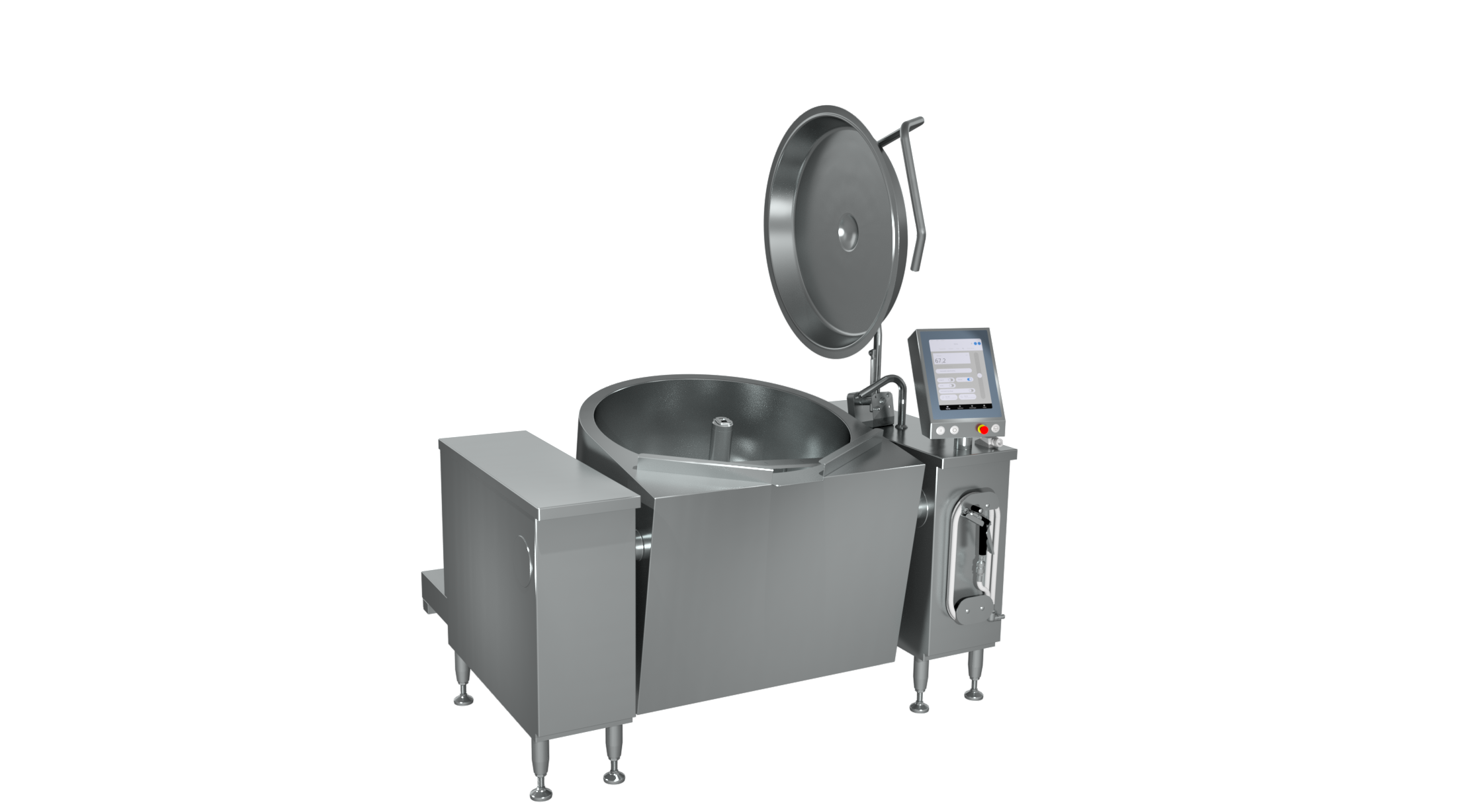 Jöni - OptiMixBraise, AutoChef 86 - 150 Liter - På ben