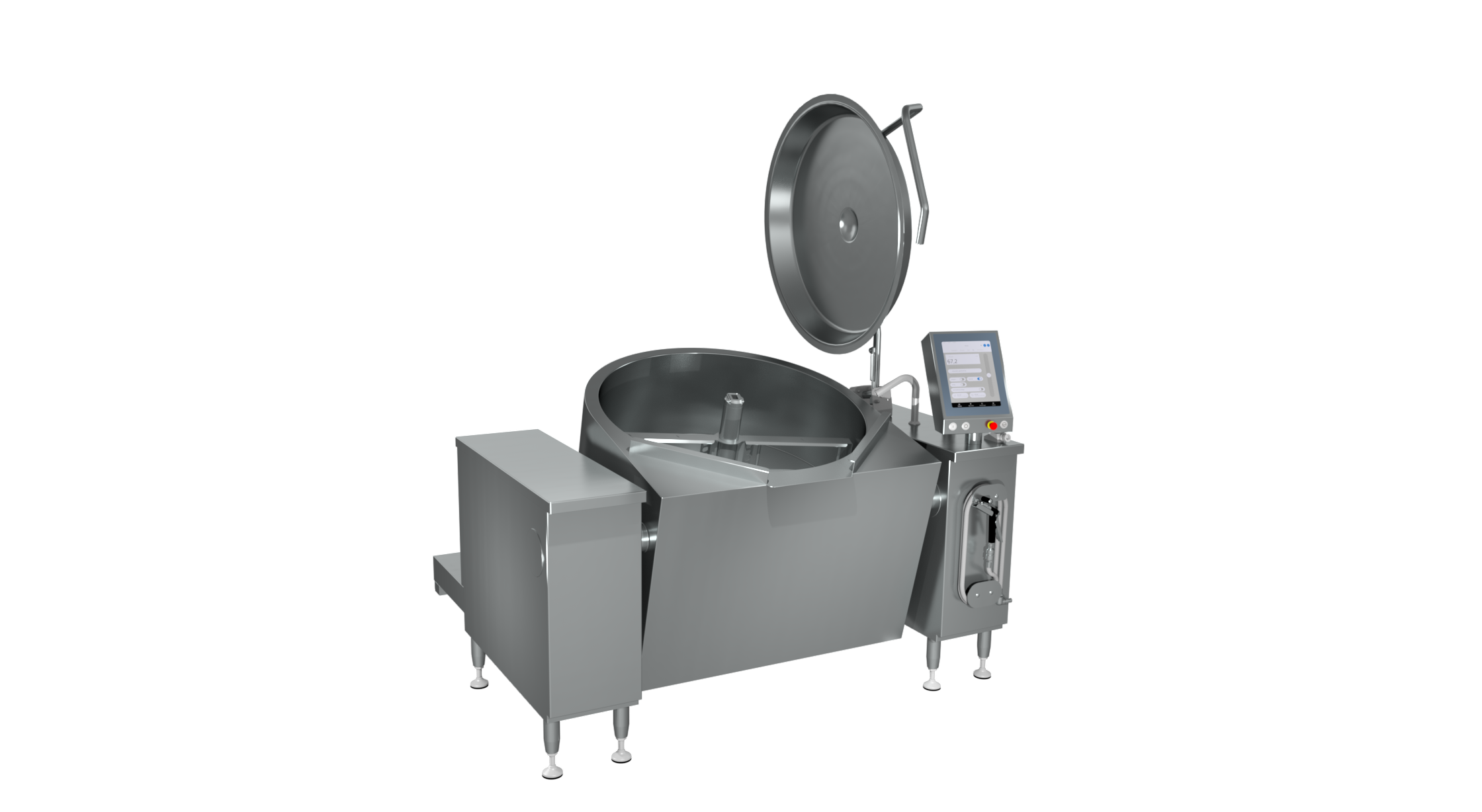 Jöni - OptiMixBraise, AutoChef 86 - 200 Liter - På ben