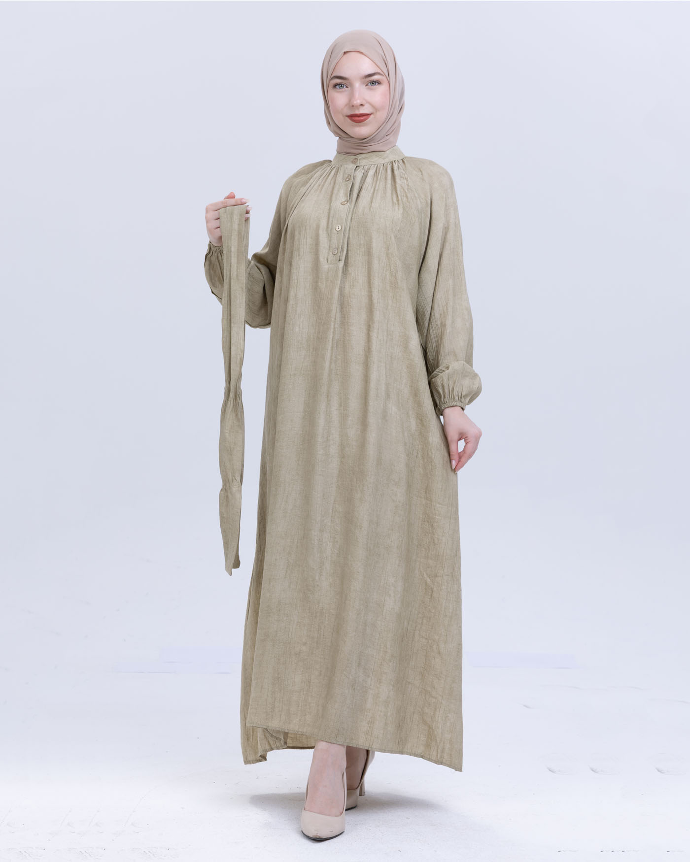 Maxi dress - Pistachio Green - 9