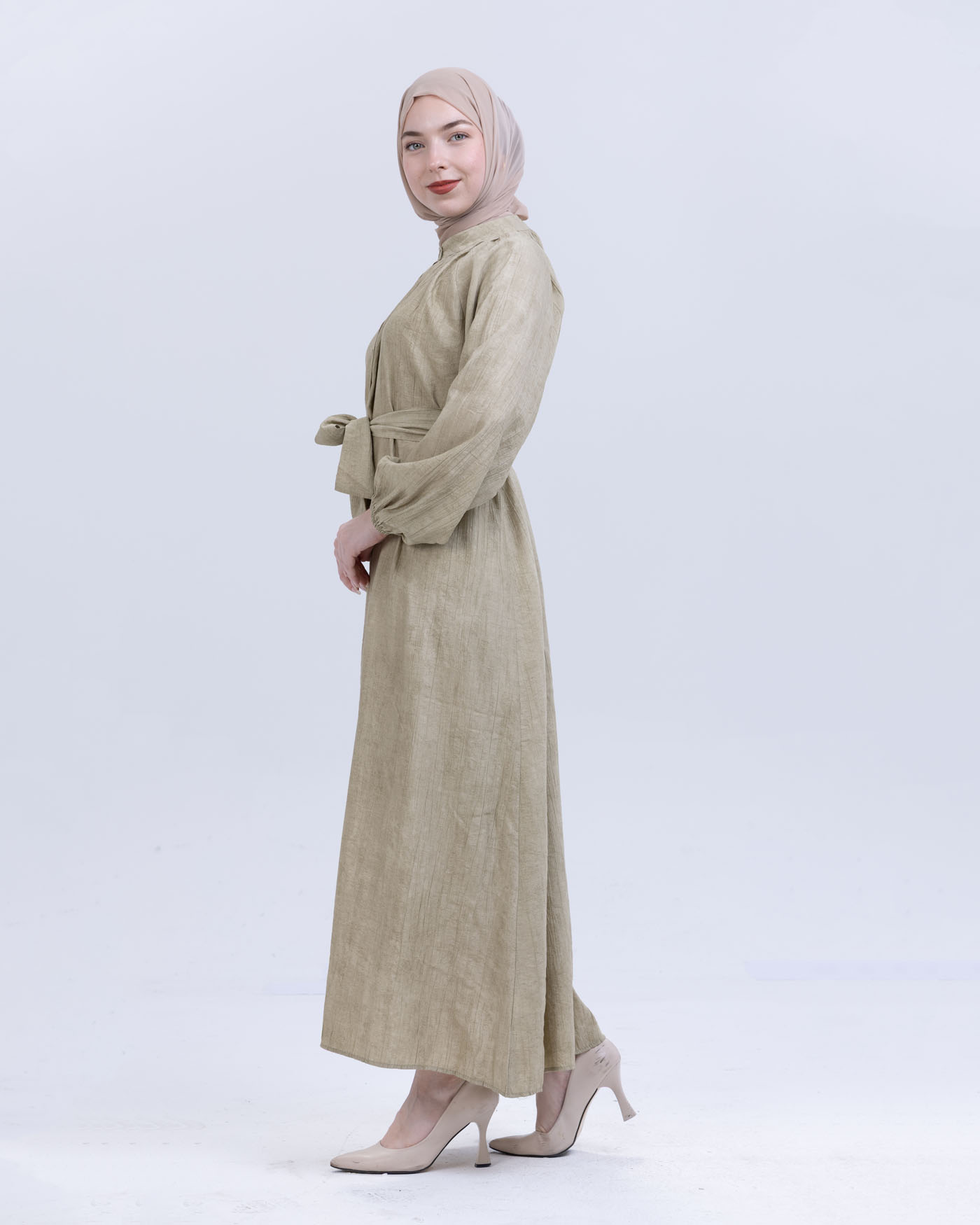 Maxi dress - Pistachio Green - 6