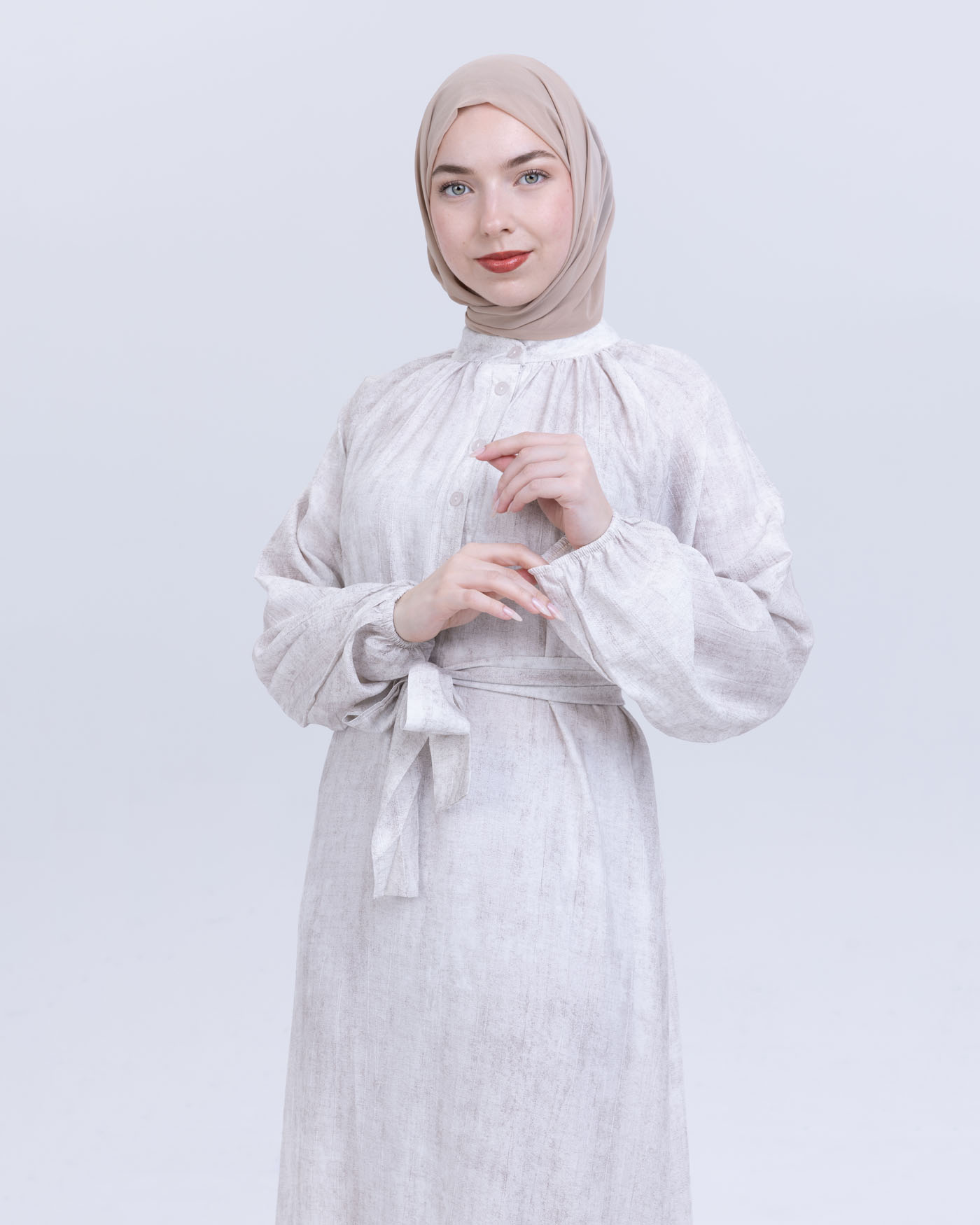 Maxi dress - Light Beige - 7