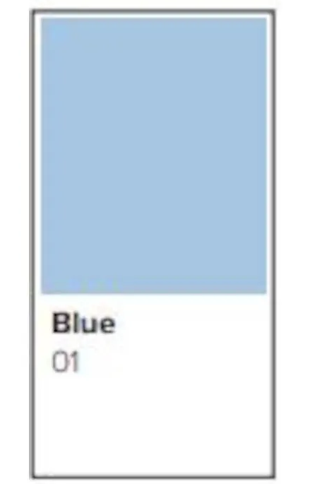 Färgat kopieringspapper Rey Adagio Blue - 3