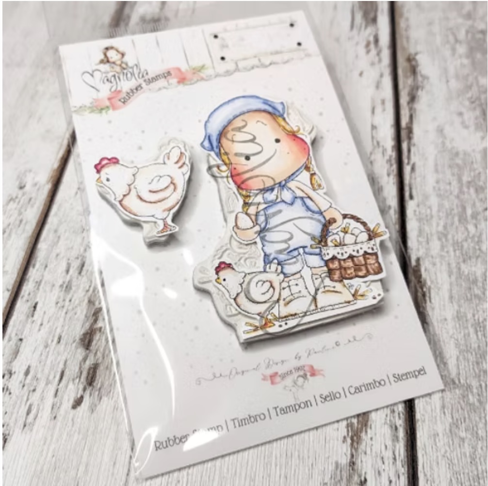MAGNOLIA - CC24 | Calendar Collection ~ April Tilda {Rubber Stamps}