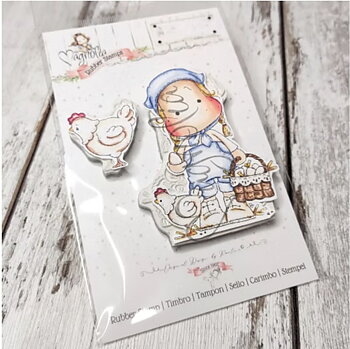 MAGNOLIA - CC24 | Calendar Collection ~ April Tilda {Rubber Stamps}