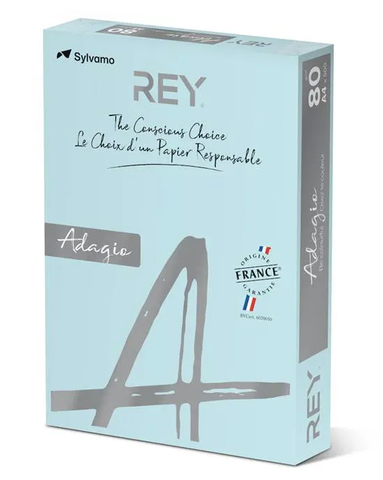 Färgat kopieringspapper Rey Adagio Sky - 2