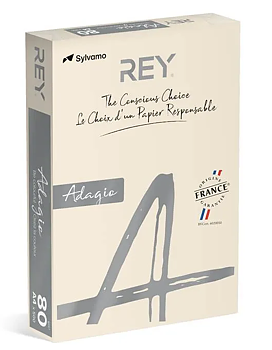 Färgat kopieringspapper Rey Adagio Ivory